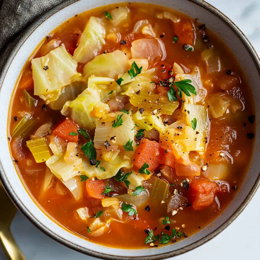 Easy 30-Minute Cabbage Soup: Healthy, Low-Carb & Weeknight Perfect